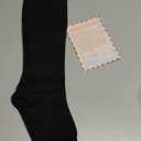 Ailaka Zipper Compression Socks for Women Men, 20-30 mmHg Open Toe Compression Socks Knee High, Ted Hose Compression Stockings for Edema, Varicose Veins M