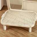 Cat Litter Mat Litter Trapping Mat,22.05"x17.72"Large Litter Box Mat for Cat,Double Layer Washable Plastic Litter Catcher Mat,Easy to Clean,No Slip,Urine-Proof XL Kitty Litter Mats (3.54" High)