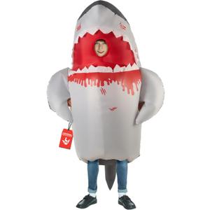 Morph Shark Inflatable Costume Kids, Shark Blow Up Costume Kids,