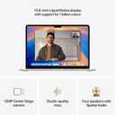 Apple 2025 MacBook Air 13-inch Laptop with M4 chip: Built for Apple Intelligence, 13.6" Liquid Retina Display, 16GB Unified Memory, 256GB SSD Storage, 12MP Center Stage Camera, Touch ID, Starlight