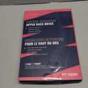 Fit Geno Posture Corrector for Women: Adjustable Lightweight Upper Back Brace for Neck Shoulder & Upper Back Pain Relief - Improve Posture Correct Hunchback Slouching Kyphosis Invisible Under Clothes (M/L Under Bust 32"-45") (Beige)