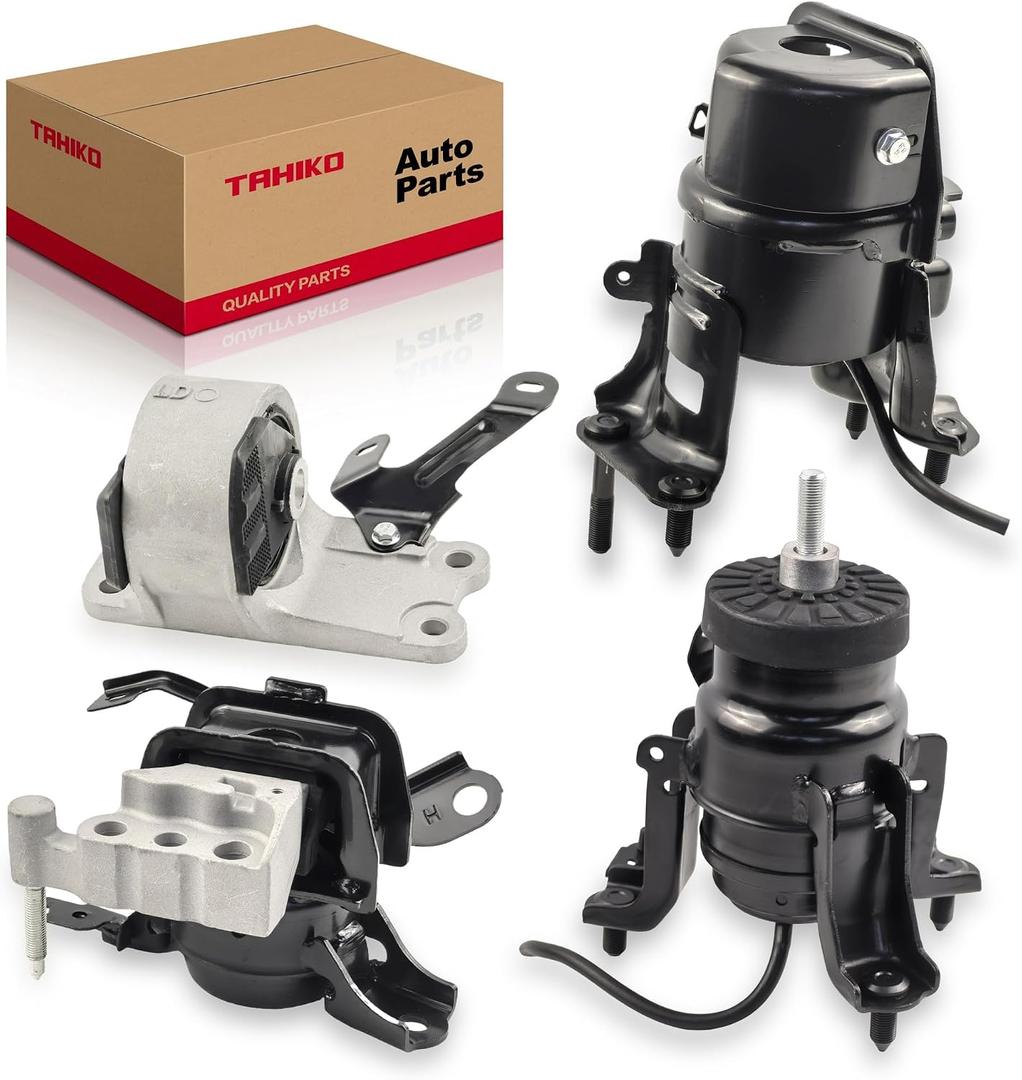 4PCS Engine Motor Mount Kit Compatible with 2018-2022 Toyota Camry L4 2.5L Engine, Replace #10140 123710P290 A42095, 10134 123610P210 A42097, 10131 12305F0010 A42094, 10145 12372F0010 A42115