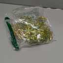 ElodieAu 10ft Chanukah Star Decorative String Lights, 20 LED Warm White Hexagram Shape Light, Hanukkah Decorations for Home, for Jews Judaism Bedroom Window Wall Fence Party Decor (Gold)