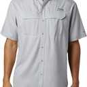 Columbia Men's Low Drag Offshore Short Sleeve Shirt (XX-Large, Cool Grey)