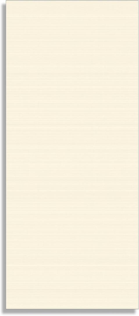 80lb Cream Linen Textured 4" x 9" Business Note Cards - 100 Blank Cards for Menu Cards, Program Cards, Rack Cards