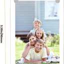 2 x 2Pcs Car Picture HolderAcrylic Magnetic Personalized Photo Display Frames with Car Visor Clip for Family, Couples, Drivers, Car Sun Visor, Fridge, Safe Driving Presents,Car Accessories