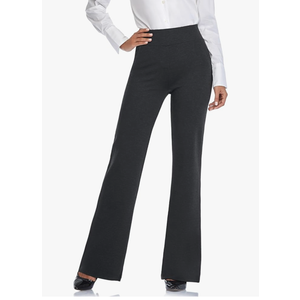 Tapata Women Dress Pants 28"/30"/32"/34" High Waist Stretchy Bootcut Pants Tall, Petite, Regular for Office Business Casual, M