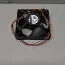 WR60X25858 Refrigerator Freezer Evaporator Fan Motor, Replacement for GE Refrigerator Models, Replaces WR60X10340 4931166 AP6891698 PS12727431 (Black)