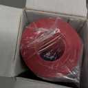 PU Leather Desk Pad Protector - 36"x17" Large Non-Slip Desk Mat, Waterproof Office Desk Blotter for Keyboard & Mouse, Premium Workstation Cover for Home & Office (Red)