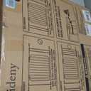 Cideny Baby Gate No Drilling, 29"-40" Auto Close Dog Gate Indoor for Doorways & Stairs, Pressure Mounted Adjustable Pet Gate, Easy Walk Through Child Gate for Children & Pets Stroller Friendly, White (29-40"Wide, 28"Tall)