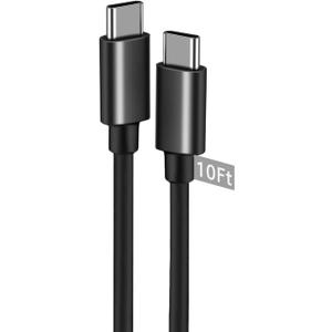10Ft USB-C Cable for Charging New Kindle, Kindle Paperwhite, Kindle Fire, Amazon Fire Tablets-USB C Charging Cord