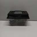 REPTI ZOO Reptile Cricket Keeper & Mixer Combo Kit, Reptile Cricket Calcium Powder Feeder, Feeding Dispenser Shaker for Bearded Dragon Gecko Lizards Chameleon Snake