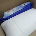 Nuzzle Pillows Standard Size Set of 2 Adjustable Firm Pillows, Luxury Hotel Collection Bed Pillows Best Adjust Height Soft Cooling Pillows for Back, Stomach and Side Sleepers