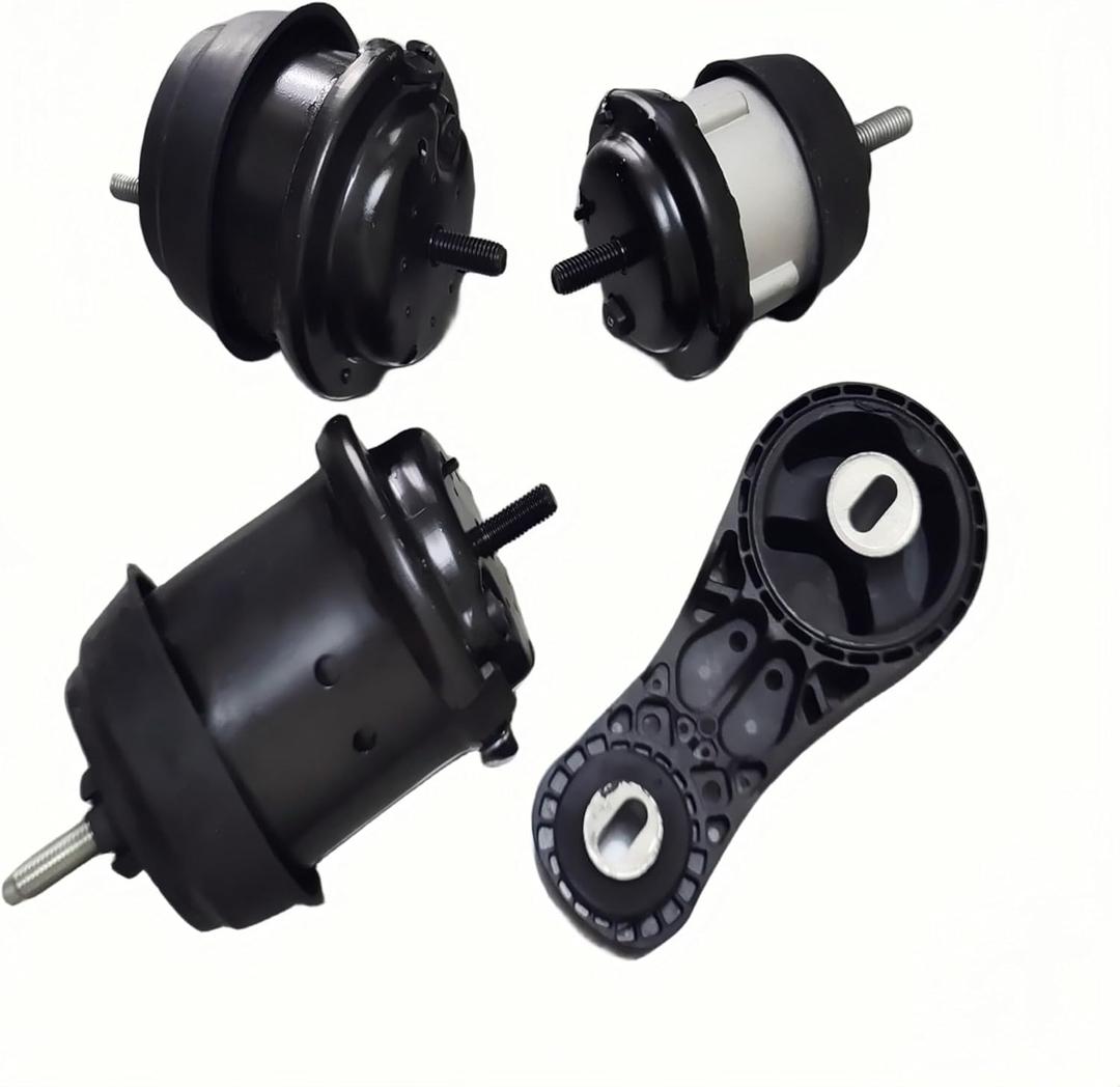 Engine Motor Mount kit Compatible with 2009 2010 2011 2012 2013 2014 2015 2016 2017 Bu-ick Enclave 3.6L Chevrolet Traverse G-MC Acadia Saturn Outlook A5548HY A5549HY A5458HY A5444