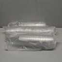 GUSTO Clear Plastic Cups with Lids [12 oz - 100 Count] - Disposable Iced Coffee Drink Cups with Strawless Sip Lids for Smoothies, Juices, and More - (Formerly Comfy Package)