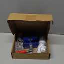 Crestgolf Golf Repair Kit Drill-Free & Drill Installation for Regripping Golf Clubs, Inlcudes 13PCS Grip Tapes, Hook Knife, Solvent, Grip Tape Remover and Aluminum Vise Clamp for Home or Workshop (blue)