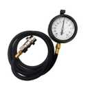 Diesel Fuel Pressure Tester Gauge Assembly TU-32-6 6.6L,Fits for GM Duramax Diesel Fuel System Test Kit, with Quick Coupler (30 inHg - 15 PSI, 6FT)
