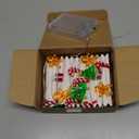 Christmas Lights Battery Operated 12FT 32 LED Xmas Tree Gingerbread Man Candy Cane Gift Box Xmas String Lights, Christmas Fairy Lights for Tree Light Decorations Table Home Indoor Holiday Decor