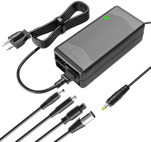 Norward 54.6V 2A Charger for 48V Lithium Battery Compatible with Battery Charger,Equipped with 4 Output Heads ﻿