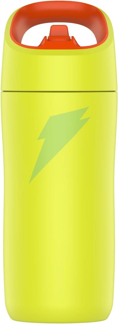Gatorade Kids' Rookie Metal Water Bottle, 12oz, Stainless Steel Bottle, Double-Wall Insulation, Vacuum Insulated, Thermo Mug