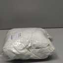 RYB Home White Velvet Curtains 84 inches - Room Darkening Energy Saving Curtain Panels Soft Luxury Privacy Window Covering for Living Room Studio Apartment, Cream White, W52 x L84 inches, 2 Panels