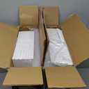 SEE SPRING 12 Pack Shoe Storage Box, Clear Plastic Stackable Shoe Organizer for Closet, Space Saving Foldable Shoe Rack Sneaker Container Bin Holder (Large Fit Size 9)