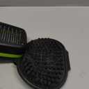 3PCS Self Cleaning Slicker Brush & Pet Grooming Rake & Bath Brush for Dogs,Cats and Horses | Double-Sided Dematting Comb & Skin Friendly Deshedding Grooming Tool | Premium Pet Supplies(Green Black)