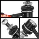 A-Premium 2 x Front Sway Bar Links Stabilizer Bar Links, Compatible with Lexus IS250 & IS350 2009-2015, GS300 2006, GS350 & GS450h 2007-2011, GS430 2006-2007, GS460 2008-2011