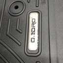 OEDRO Floor Mats Fit for 2019-2026 Chevrolet Silverado GMC Sierra 1500 & 2020-2026 2500HD 3500HD Crew Cab Bench Seat, All-Weather Protection Floor Liners, TPE Material Car Mats, Black, 2019-2026|Bench Seat| Double Cab| W/O underseat storage