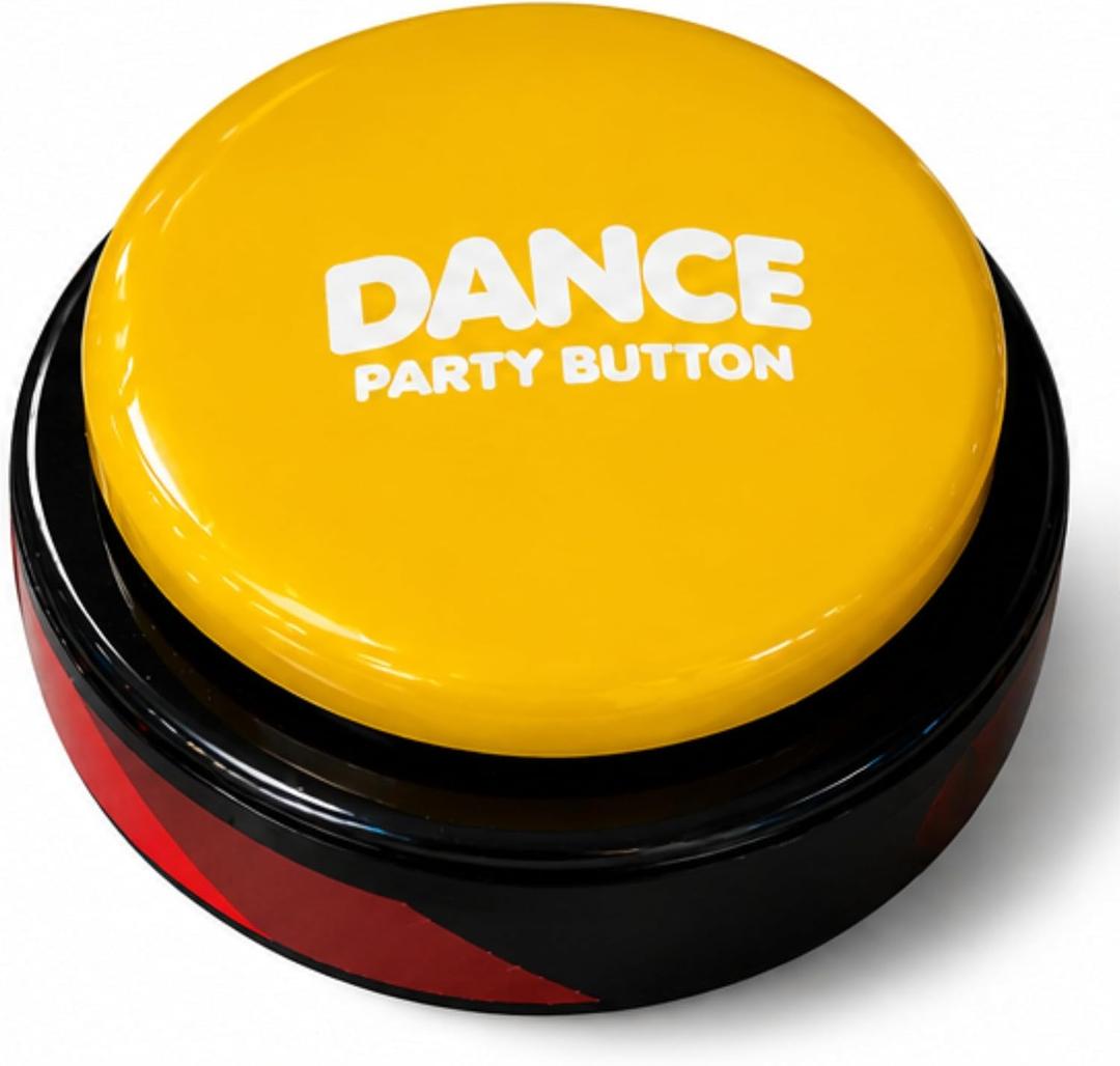 Dancing Party Button Toy, Fun Tabletop Toy, Camping Companion, Perfect for Parties, Gifts, and Presents for Colleagues and Friends.