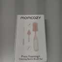 Momcozy Bottle Brush Kit, Innovative Push-Press Design for Better Cleaning - Baby Bottle Cleaner Brush for Baby Bottle, Breast Pumps, Nipples, and More - Can Generate Foam for Better Cleaning, Pink (Press Bubble Style)