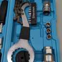 DURATECH 31 Pieces Bicycle Tool Kit, Complete Bike Repair Kit with Storage Box, Mountain Bike Repair Tools, for Mountain, Road, and Park Bicycle with Chain Riveter, Tire Levers, Crank Puller