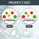 Bowling Balls Ornament 2025, Deck The Halls with Bowling Balls Ornament  Funny Bowling Gift for Players & Fans  Holiday Tree Dcor Keepsake for Bowlers, Leagues, Coaches, and Bowling Lovers