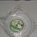 SupKing 9 Pack Plant Saucers (6inch /8inch /10inch), Heavy Sturdy Plant Trays Pot Tray for Indoor Clear Plastic Flower Pot Saucers Thicker Plant Water Drip Trays for pots- Clear