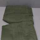 Jolilight Olive Green Curtains 102 inch Length 2 Panels for Bedroom Back Tab Light Filtering Semi Sheer Drapes Linen Cotton Textured Airy Modern Farmhouse Living Room Sage Aesthetic Decor 52x102