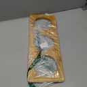 Elevated Cat Bowls with 3 Stainless Steel Bowls | 10 Tilted Anti-Vomiting Raised Cat Food Bowl for Small Cats and Puppies Pet Bowl with Stand (Bamboo)