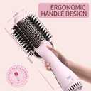 Umeely Hair Dryer Brush Blow Dryer Brush in One, Upgraded 4 in 1 Hair Dryer and Styler Volumizer with Negative Ion Anti-frizz Ceramic Titanium Barrel Hot Air Hair Straightener Brush