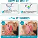 3 x MS Esther Snore Stopper 6PcsAnti Snoring Devices, Silicone Magnetic Anti Snoring Nose Clip, Effective to Stop Snoring, Quieter Restful Sleep