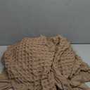 1 Pc Sofa Slipcover Set for Couch Cushion Couch Cover with Skirt Durable Washable High Elastic Stretchable Furniture Covers for Sofa Loveseat Arm Chair (Khaki, 35" x 60")