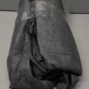 SUNLAX 3.3'x19.7' Dark Grey Balcony Privacy Screen Fence Windscreen Cover Fabric Shade Netting Mesh Cloth with Grommets UV Protection for Patio, Backyard, Porch, Railing Shield 90%