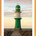 Natural Wood 12x18 Picture Frame, Display 11x17 Photo with Mat or 12x18 Without Mat, Solid Teak Wood Poster Frame with Plexiglass, Tabletop and Wall Hanging Display