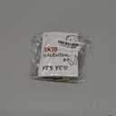 Valentine's Day School Cards for Kids - 24 Slang Cards with 8 Keyboard Keychains - Perfect for Valentine's Day Class Exchange Gifts for Boys, Girls, and Teenagers