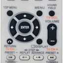 Allimity RM-AMU004 RMAMU004 Replace Remote Compatible with Sony Mini Hi-Fi Component System FST-ZX100D LBT-ZX80D SS-CT100D SS-ZX100D HCD-ZX100D SS-WGV100D HCD-ZX80D FST-ZX80D LBT-ZX100D MHC-GN1000D