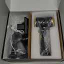 Handheld Vacuum for Car & Office: 16000Pa High-Power Suction, Brushless Motor, HEPA Filter - Lightweight Cordless - Jet Black