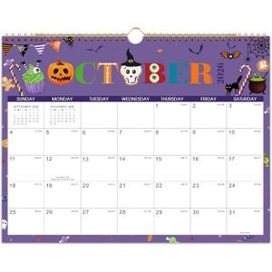 2026 Wall Calendar - 2026 Calendar from Jan. 2026 to Dec.2026, 14.6''x11.5'', 12 Monthly Theme Wall Calendar with Julian Dates, Large Blocks for Writing, Holiday Theme Design