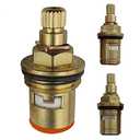 1PCS Replacement Brass Ceramic Stem Disc Cartridge Faucet Valve for Bathroom Kitchen Tap,B