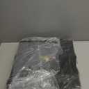 dbest products Quik Cart Stair Climber Wheeled Rolling Crate Teacher Utility with seat Heavy Duty Collapsible Basket with Handle, 18" D x 17" W x 39" H, Black