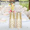 Coffee Cup Dispenser for Counter, Disposable Lid Holder Organizer With 2 Compartments, Countertop or Wall Mount, Paper Cups, Straws, Coffee Bar Set Up, Bathroom Holder, Party Supplies