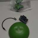 LONA Bird Feeders for Outdoors Hanging  3 Separate Compartments, 3 Feeding Ports, Weatherproof Dome & 3 Ways to Hang, Large Capacity for Cardinals/Finches (Green (Normal)