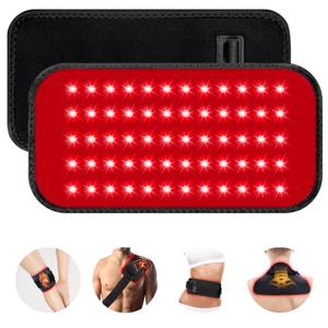 Red Light Therapy Belt, 3 in 1 LED Bead Infrared Light Therapy for Body, Wearable Wrap with Timer for Back Shoulder Waist 660nm Red Light-Therapy & 850nm Infrared Light Device Home Use (Corded)